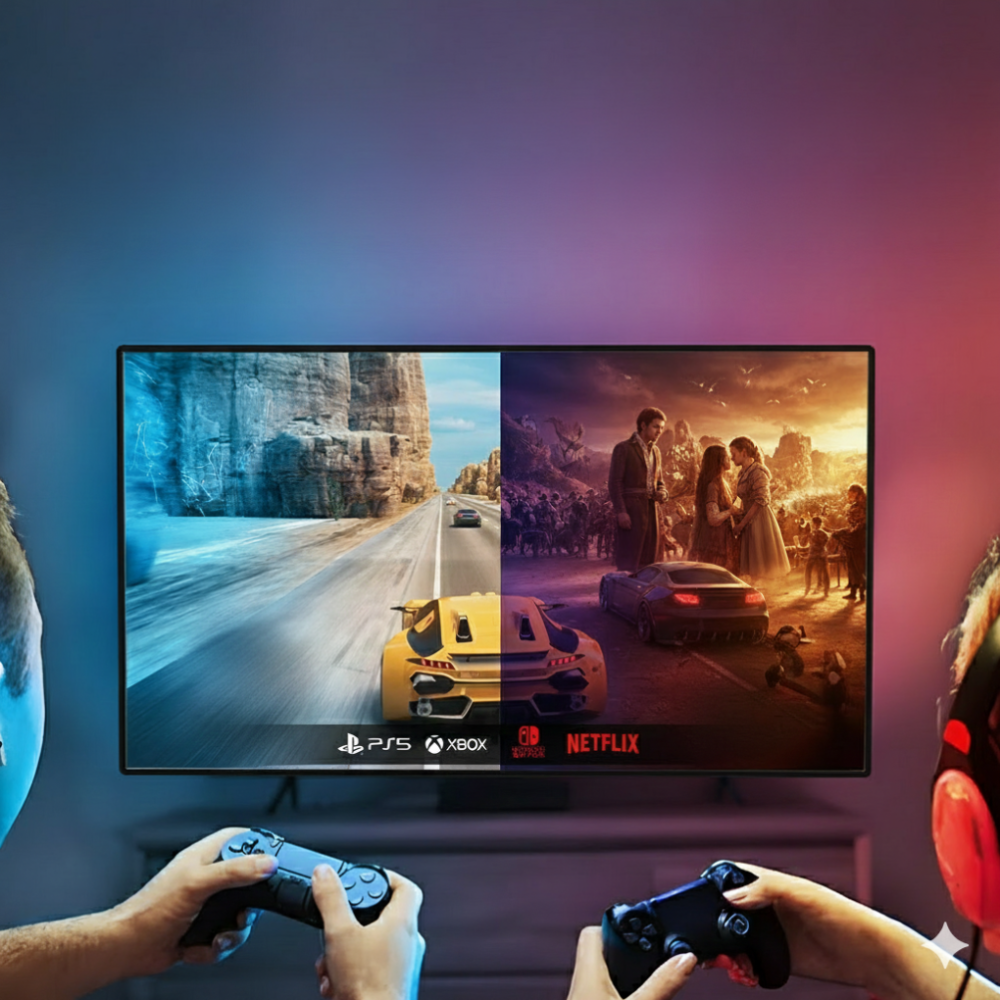 HDMI Sync LED TV  — Game Hard. Watch Smart. Feel the Glow.
