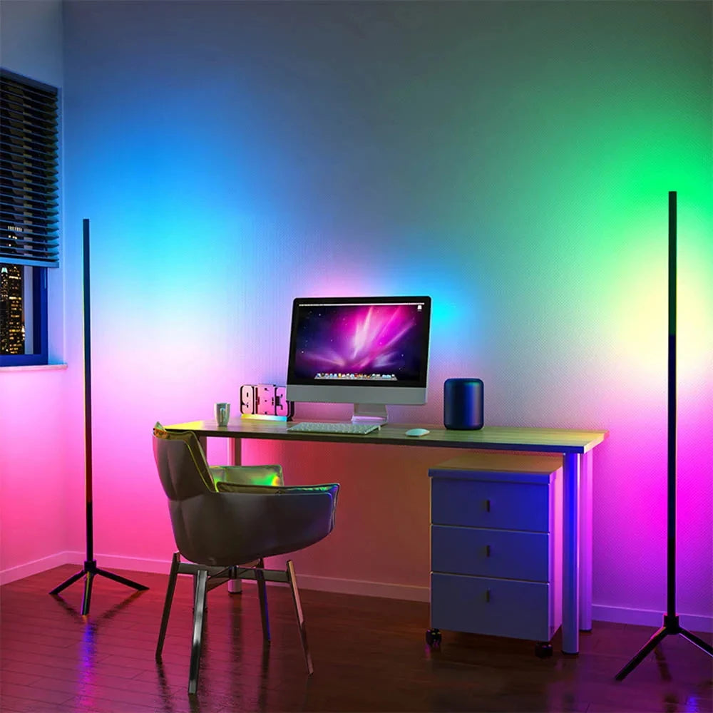 RGB CORNER LAMP — LIGHT MORE. RELAX BETTER. FEEL THE VIBE.